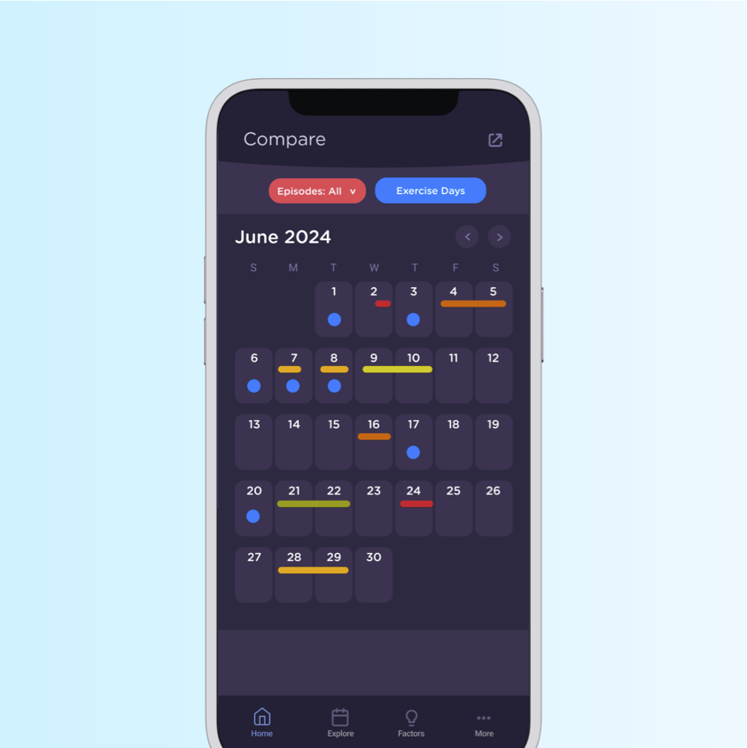 calendar screen